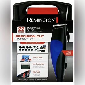 NWT Remington Hair Clippers Precision Cut Haircut Kit